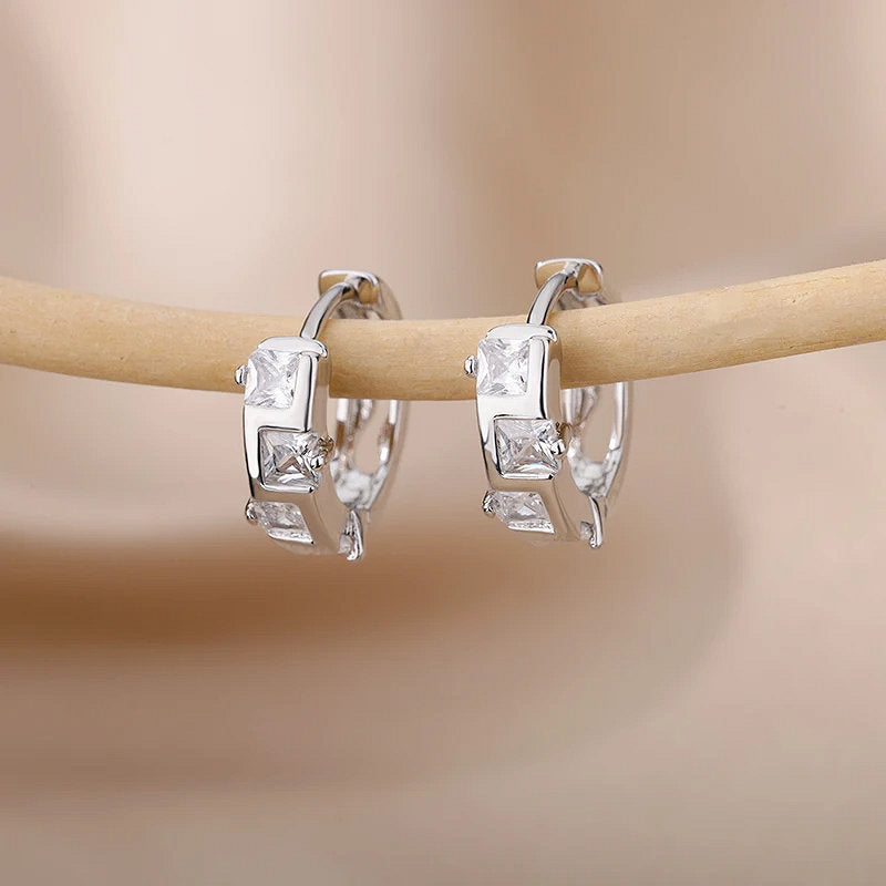 Elvina - Silver Earring