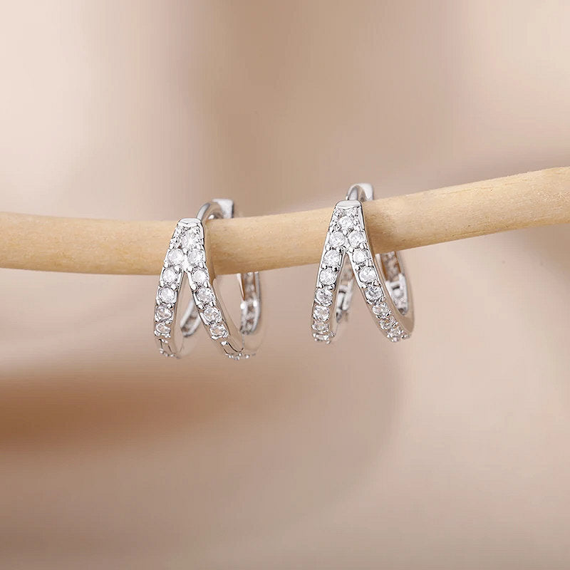 Melina - Silver Earring