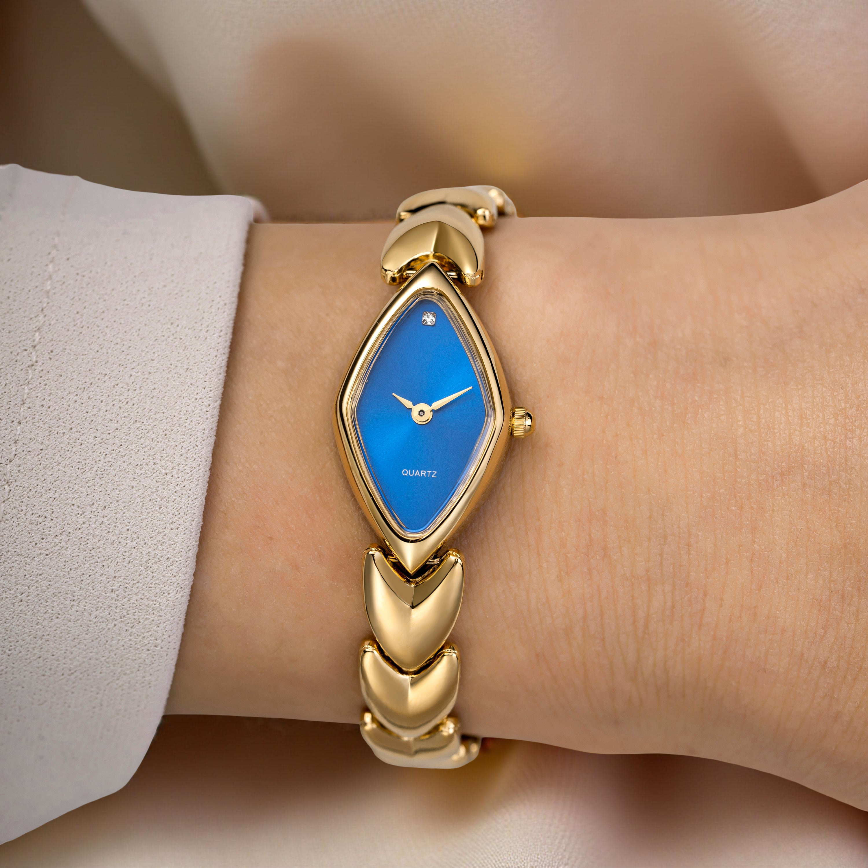 Lucia - Gold Blue